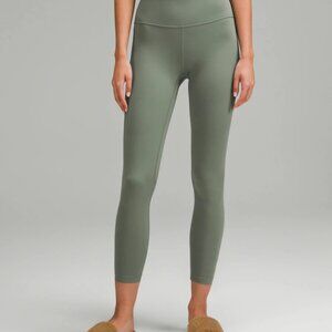 lululemon Align™ High-Rise Pant 25" Grey Eucalyptus Size 6